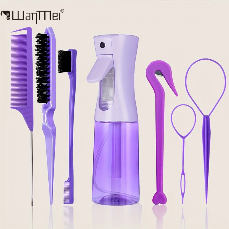 Hair Care Set - 7 adet/takım Profesyonel Kuaförlük Seti Aracı