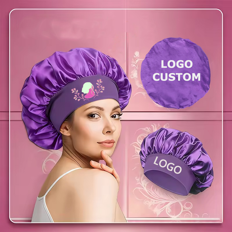 Hair Care Logo - İpek Bone Saten Boneler Uyku Boneleri