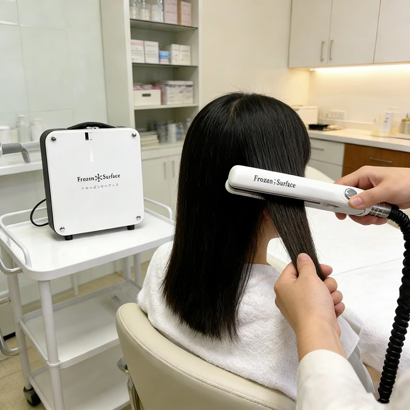 Hair Care Keratin Treatment - Buz Klipsli Saç Bakım Cihazı, Hasarlı