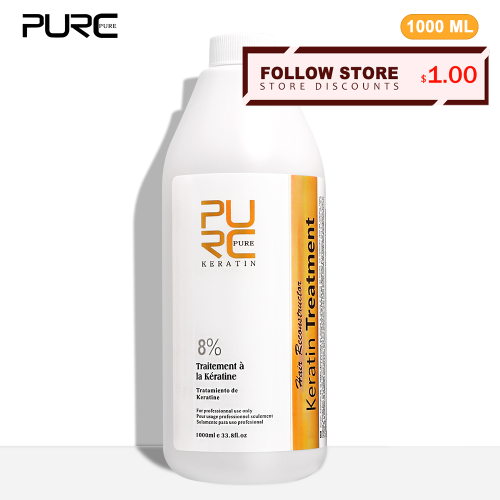 Hair Care Keratin Treatment - PURC 8% Keratin Pürüzsüzleştirici Tedavi Kıvırcık
