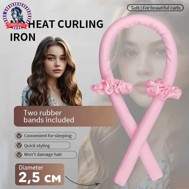 Hair Care Set - Isısız Saç Kıvırma Seti - Saten