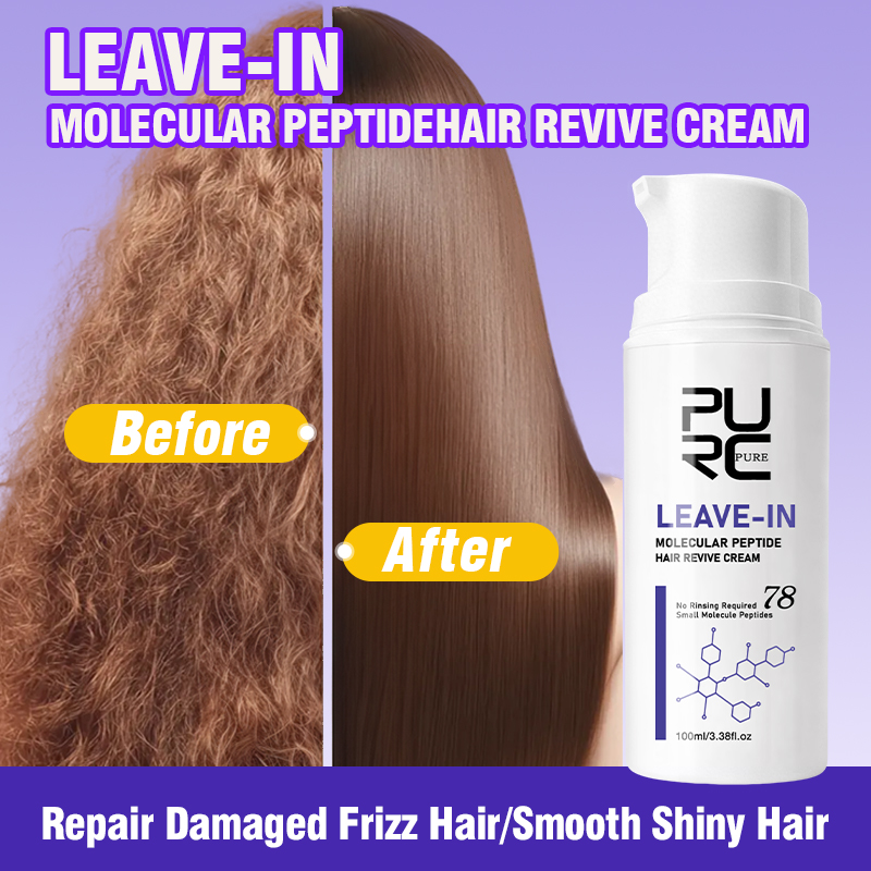 Hair Care Keratin Treatment - PURC Durulanmayan Keratin Saç Kremi, Hasarlı