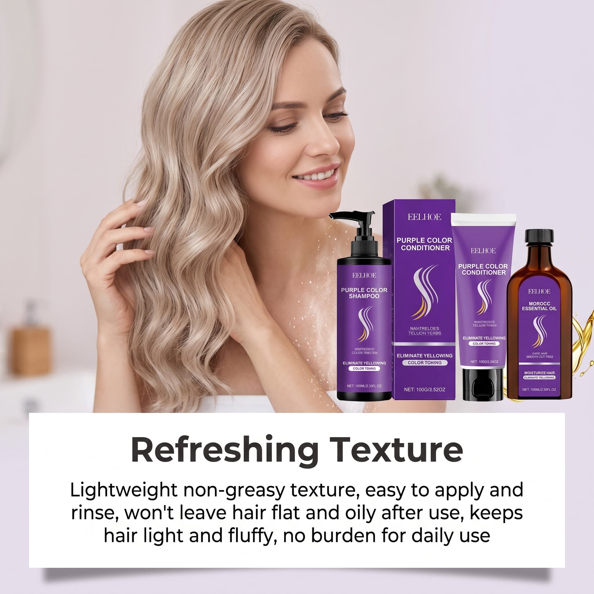 Mor Şampuan Seti, Saç Kremi, S - Hair Care Set incelemesi ve fiyatı
