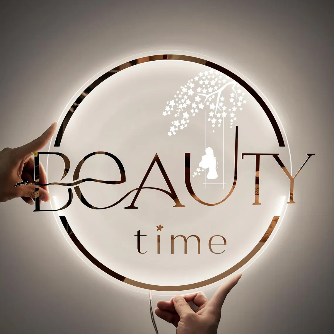 Özel LED Logolu Tabela, Akrili - Hair Care Logo incelemesi ve fiyatı